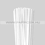   Weiß (Schneeweiß), 5mm Quilling Papierstreifen (100 Stück, 49 cm)