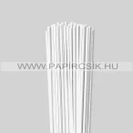   Perlweiß (Weißgrau), 4mm Quilling Papierstreifen (100 Stück, 49 cm)