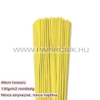   Zitronengelb, 3mm Quilling Papierstreifen (100 Stück, 49 cm)