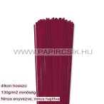 Kirschfarbe, 3mm Quilling Papierstreifen (100 Stück, 49 cm)