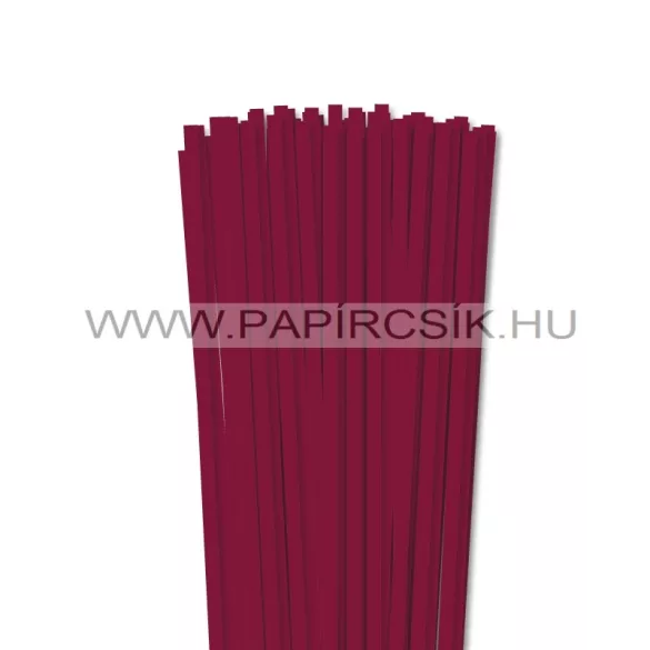 XL-Paket - Kirschfarbe, 6mm Quilling Papierstreifen (240 Stück, 49 cm)