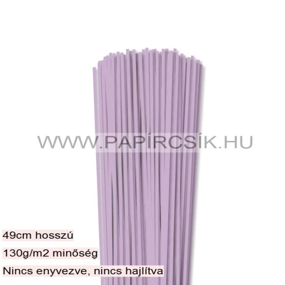 Lila, 3mm Quilling Papierstreifen (100 Stück, 49 cm)