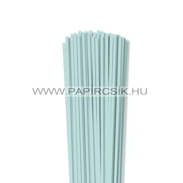 Hellblau, 4mm Quilling Papierstreifen (100 Stück, 49 cm)