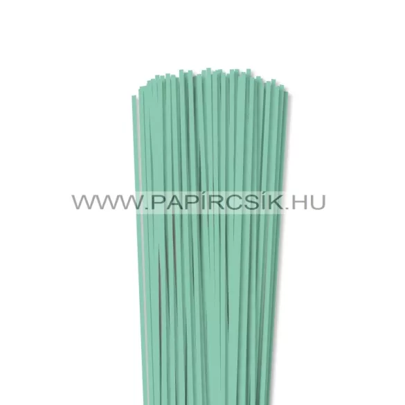 Minzgrün, 3mm Quilling Papierstreifen (100 Stück, 49 cm)