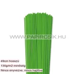 Grasgrün, 3mm Quilling Papierstreifen (100 Stück, 49 cm)