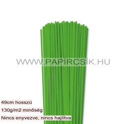 Grasgrün, 3mm Quilling Papierstreifen (120 Stück, 49 cm)