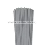 Steingrau, 7mm Quilling Papierstreifen (80 Stück, 49 cm)