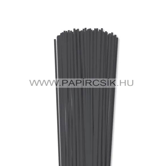 XL-Paket - Antracit, 3mm Quilling Papierstreifen (240 Stück, 49 cm)