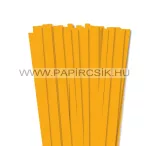Dunkelgelb, 10mm Quilling Papierstreifen (50 Stück, 49 cm)