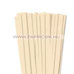   XL-Paket - Creme, 10mm Quilling Papierstreifen (150 Stück, 49 cm)