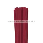 Dunkelrot, 2mm Quilling Papierstreifen (100 Stück, 49 cm)