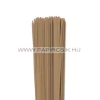 Hellbraun, 2mm Quilling Papierstreifen (120 Stück, 49 cm)