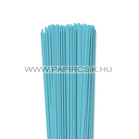 Aquablau, 3mm Quilling Papierstreifen (100 Stück, 49 cm)