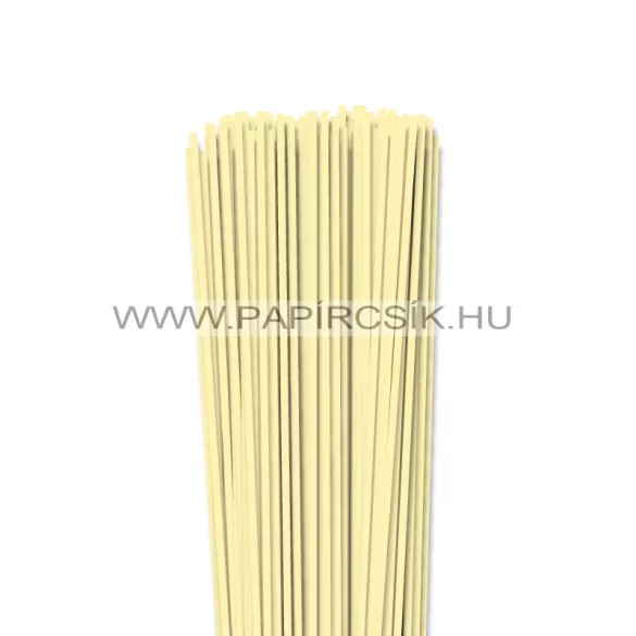 Strohgelb, 3mm Quilling Papierstreifen (100 Stück, 49 cm)