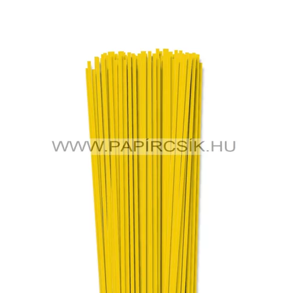 Goldgelb, 3mm Quilling Papierstreifen (100 Stück, 49 cm)