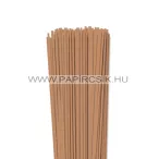 Milchkaffee, 3mm Quilling Papierstreifen (100 Stück, 49 cm)