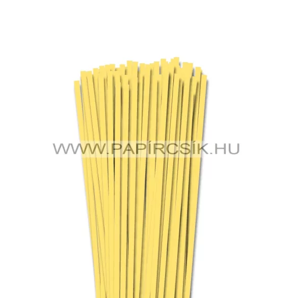 Kanariengelb, 5mm Quilling Papierstreifen (100 Stück, 49 cm)