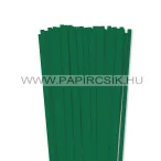 Dunkelgrün, 7mm Quilling Papierstreifen (80 Stück, 49 cm)