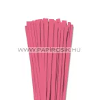   Közép rózsaszín, 7mm-es quilling papírcsík (80db, 49cm)