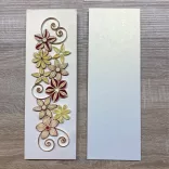 Quilling Bilderrahmen - weiß (13x18, 2cm)