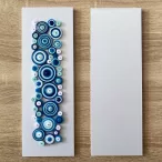 Quilling Bilderrahmen - weiß (13x18, 2cm)