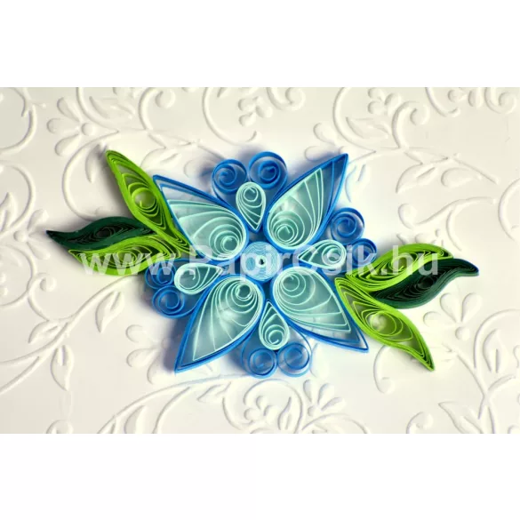 Blumen 3. - Quilling Muster (220 Stück Streifen, Beschreibung, Werkzeuge)