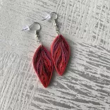 Ohrringe 3 – Quilling-Muster (100 Streifen, Ohrringteile 20 Stück/10 Paar pro Muster,  Beschreibung,  Werkzeuge)