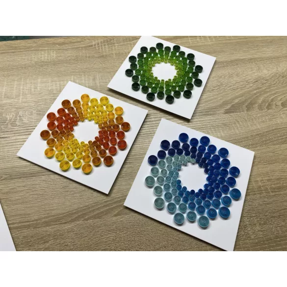 Quilling 1x1 - RELAX Mandala - Tanfolyam és kezdőkészlet 
