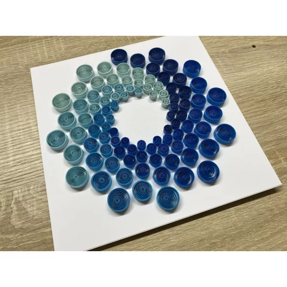 Quilling 1x1 - Relax Mandala - Tanfolyam Alapanyagokkal - XL csomag extra kiegészítőkkel, alapanyagokkal